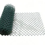Chain Link Fence Panel Galvanized Steel Diamond Mesh Security Fence Chain Link Fence Panel Galvanized Steel Diamond Mesh Security Fence