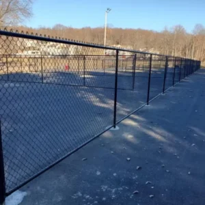 Chain Link Fence Roll Galvanized Steel Wire Diamond Mesh Fence