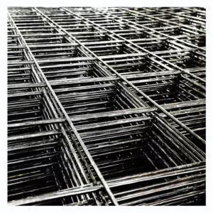 China Manufacturer Offering Black Wire Mesh in Plain Weave Welded Mesh Durable Construction Use Cutting Service