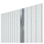 Clear View 358 Anti Climb Security Fence with Galvanized Steel Mesh for Critical Infrastructure Protection Clear View 358 Anti Climb Security Fence with Galvanized Steel Mesh for Critical Infrastructure Protection