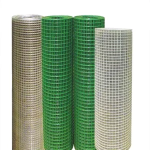 Coated Welded Wire Mesh Fence Pvc Low Carbon Iron Wire Galvanized Pvc Coated Square
