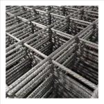 Cold Rolled Ribbed Black Steel Mesh SL52 SL62 SL72 SL82 SL92 Durable Plain Weave Reinforcing Welded Wire Mesh Cutting Service