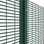 Commercial Galvanized Steel Welded Curved 3D Wire Mesh Fence Home Garden V Folds Welded Wire Mesh Fence