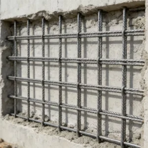 Construction Steel Reinforcing Mesh Sheet Plain Weave Wire Cloth with Cutting Processing Service Mesh Welded Panel