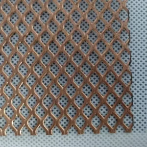 Copper Expanded Metal Mesh