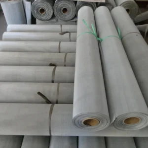 Corrosion Resistant Fireproof 18×14 Mesh Aluminum Alloy Wire Mesh Window Screen Roll Silver Color with Cutting Welding Services