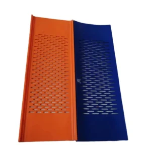 Corrosion resistant Dewatering & Classifying Flip flop Screen Mesh For Metal Mines Square & Round Holes Vibrating Sieve Plate