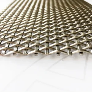 Corrosion resistant and Heat resistant Building Woven Wire Mesh Plain Woven Wire Mesh Is Used for Exterior Wall Cladding Ceiling