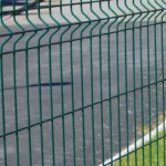 Curved Metal Fence 2500 mm Wide Welded Steel Rot Proof Trellis & Gates with 3D Modeling Curved Metal Fence 2500 mm Wide Welded Steel Rot Proof Trellis & Gates with 3D Modeling