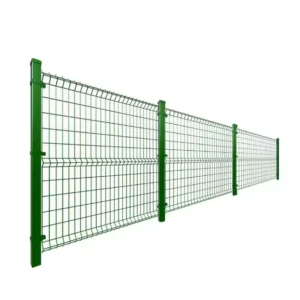 Curved Metal Welded Iron Wire Mesh Backyard Metal Material 3D Welded Wire Mesh Fence