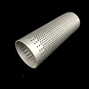 Custom 304 Stainless Steel Perforated Metal Woven Sieve Wire Mesh Filter Cylinder