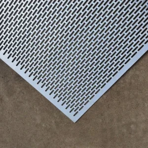 Custom Architectural Laser Cut Fences Decorative Panels Galvanized Perforated Metal Mesh Hole Punched Plate Steel Plain Screens