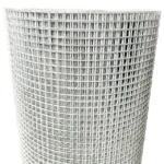 Custom Cut Sizes Galvanized Welded Wire Mesh Roll For Pavement Construction Plain Weave Screen Used In Shotcrete Application