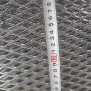 Custom Decorative Aluminum Expanded Metal Mesh Industrial Grade