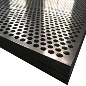 Custom Perforated Sheet Metal Perforated Stainless Steel Industrial Automation High Demand Laser Cutting Perforated Metal