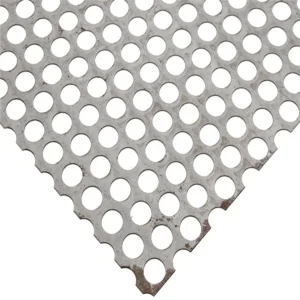 Custom Round Hole Perforated Metal Sheet Stainless Steel Perforated Mesh Plate for Filtration Screening Fence Decoration