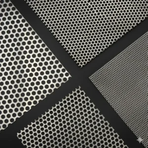 Custom SS304 316 Stainless Steel Perforated Metal Mesh Sheet Round Hole Filter Plate for Oil Chemical Industry