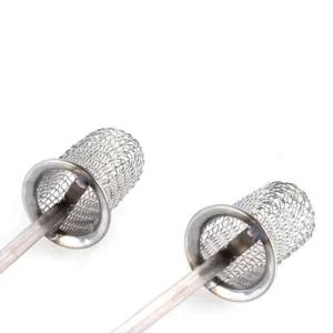 Custom Size Edge Metal Stainless Steel Wire Mesh Screen Liquid Filter with Diamond Holes