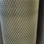 Custom Size Powder Coating Expanded Metal Mesh Grill Thick Expanded Metal Mesh