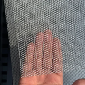 Custom Size Woven Aluminum Mesh Panel Anodized Automotive Interior Decor Ceiling Decoration