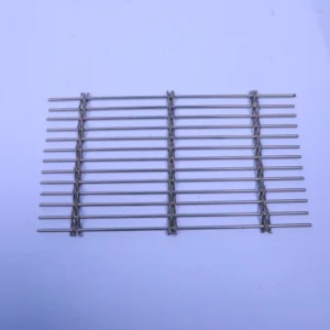 Custom Weave Pattern for Airport Ceiling Clouds and Wall Cladding Systems Stainless Steel Decorative Woven Wire Mesh