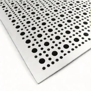 Customized Anti Corrosion Fire Resistant Mesh Decorative Perforated Panel Weather Resistant Metal Screen Bending Cutting For
