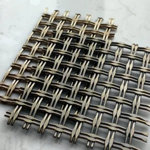Customized Ceiling Decorative Mesh Made of Aluminum Alloy Stainless Steel Material Metal Chain Link Mesh Curtain