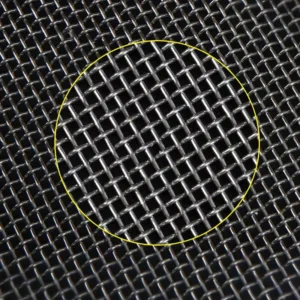 Customized Crimped Wire Mesh Interlocking Galvanized Stainless Steel Square Hole Screen Mesh for Welding Cutting Bending