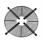 Customized Fan Protection Net with Encrypted Stainless Steel and Iron Heat Dissipation Cover 10-Year Warranty