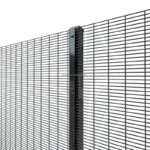 Customized High Density Mesh Anti Climbing Security Fence Galvanized Wire Frame Eco Friendly 6ft Height Powder Coated Finish