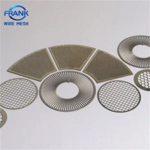 Customized High Quality Perforated Stainless Steel Chemical Etched Mesh Welding for Corrosion Resistant Liquid Filtration