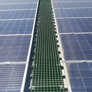 Customized High Strength FRP Grating Walkway With Wire Mesh Ground Floor Grating
