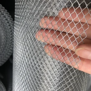 Customized Hole Size Expanded Aluminium Foil Mesh Stainless Steel 304 316 Galvanized Steel Metal Mesh