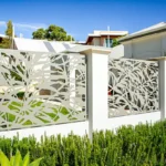Customized Laser Cut Aluminum Security Slat Privacy Fence Screen Wall Eco Friendly Art Decor Rodent Proof Powder Customized Laser Cut Aluminum Security Slat Privacy Fence Screen Wall Eco Friendly Art Decor Rodent Proof Powder