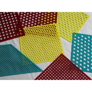 Customized Perforated Metal Mesh Sheet Round Hole Shape Perforated Mesh Sheet for Decoration