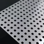 Customized Perforated Metal Mesh Sheets HF Model Protecting Mesh Bending Welding Cutting Pushing