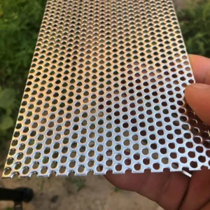 Customized Round Hole Punching Stainless Steel Perforated Metal Sheet Filter Screen Metal Mesh for Vibrating Screen