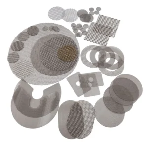 Customized Round Square Oval Shape 304 316 Stainless Steel Woven Wire Mesh for Liquid Filtration Filter Disc