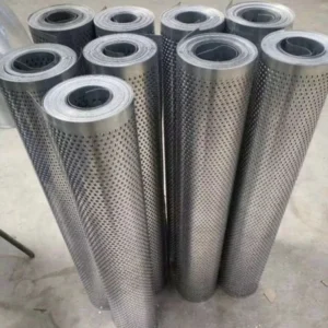 Customized Size Perforated Metal Sheet Galvanized Steel Punching Plate For Filtration And Decoration
