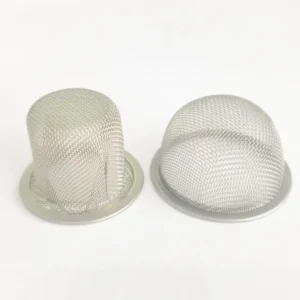 Customized Stainless Steel Square Hole Filter Mesh Cap Woven Wire Screen for Industrial Liquid and Gas Filtration