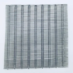 Customized Stainless Steel Wire Mesh for Interior and Exterior Decorative Plain Weave Wall Cladding and Ceiling Woven Wire Mesh