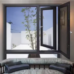 Customized Villa Bedroom Project Window and Door Free Sample Double Glazed Window Aluminium Casement Windows with Screens