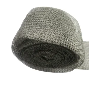 Customized Woven Stainless Steel Nickel Monel Copper Knitted Wire Mesh for Gas Liquid Filter with Cutting Processing Service