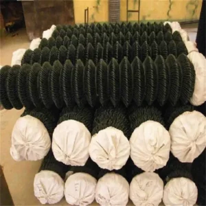 Cyclone Wire Fencing Cyclone Wire Mesh Chain Link Fence Roll Metal Frame for Farm Sport Fencing