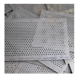 Cylindrical Perforated Metal Mesh Filter Flat and Durable Surface Not Easy to Wear Cutting Service Included