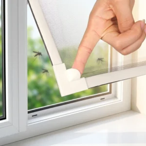 DIY Window Screen with Magnetic Grilles Door & Window Screen