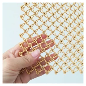 Decorative Aluminum Wire Mesh Panel for Ceiling and Facade