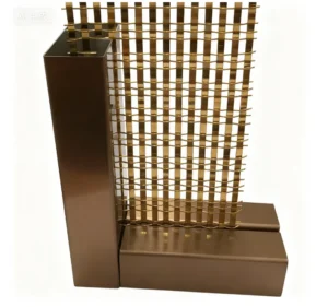 Decorative Architectural Wire Mesh Screens for Wall Partition and Ceiling Decoration in Hotels and Offices