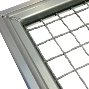 Decorative Brushed Aluminum Mesh Panel for Interior Ceiling Modern Wire Metal Aluminum Net Suspended Durable Factory Supply