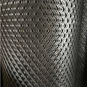 Decorative Expanded Metal Mesh for Ceiling Outer Wall Stone Column Stainless Steel Powder Coated Aluminum Expanded Metal Mesh